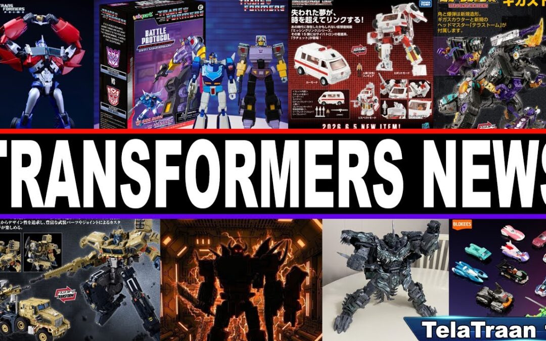 TRANSFORMERS NEWS! Blokees, Yolopark, Takara Tommy, Age of Primes, Studio Series and more!!!