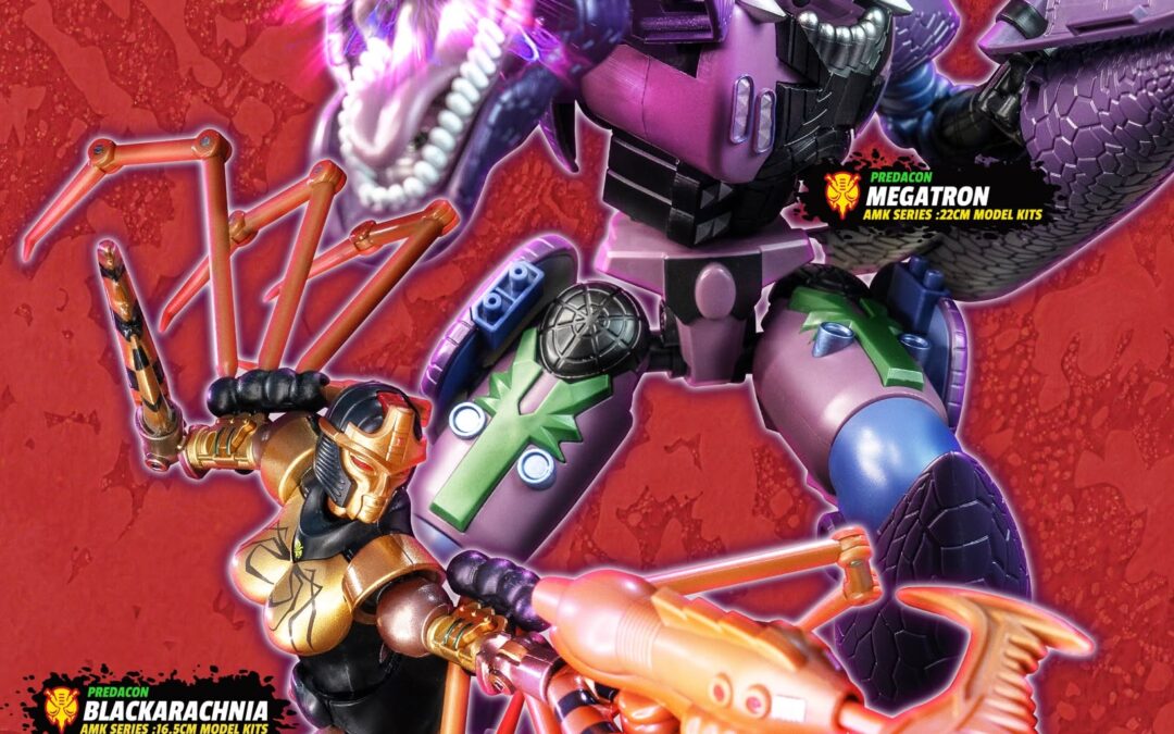 Yolopark AMK Transformers Beast Wars Megatron & Blackarachnia Official Images & Pre-Orders Live!