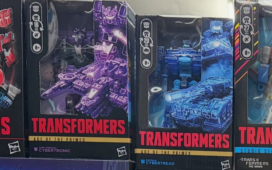 Transformers Age Of The Primes Deluxe Cybertronic and Cybertread First Look!