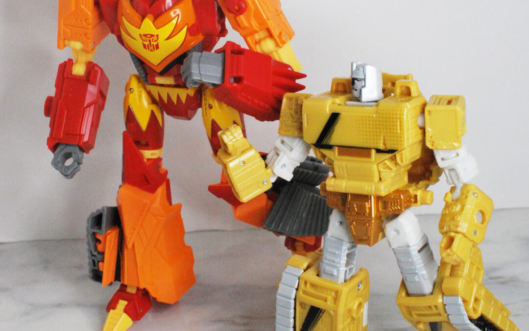 Bot Reviews: Transformers: Generations Comic Edition Emirate Xaaron, and Flame