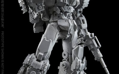 Dream Star Toys DST03-001 Chaotic Warrior (MP Scale Brawl) Gray Prototype