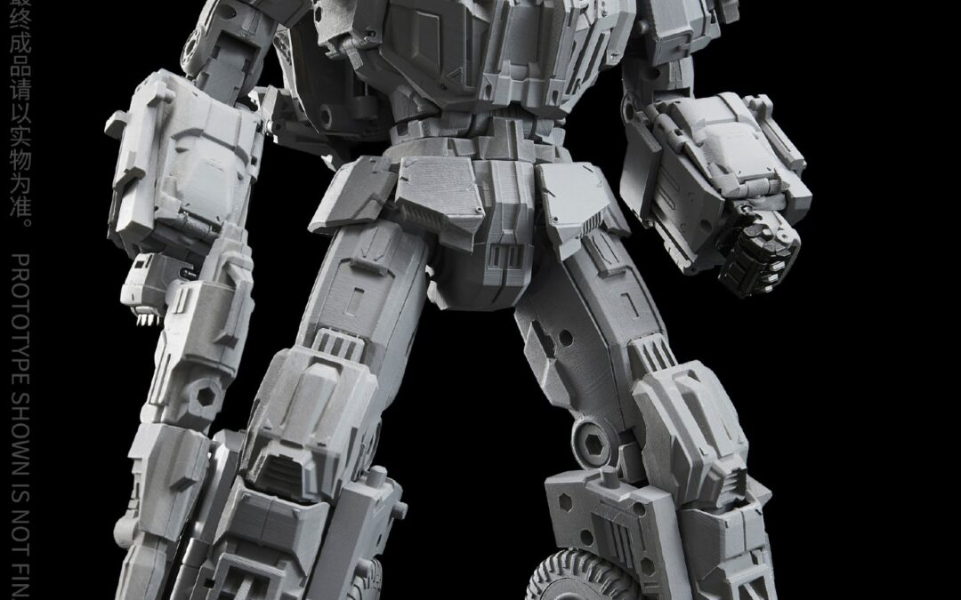 Dream Star Toys DST03-002 Chaotic Warrior – Scammer (MP Scale Swindle) Gray Prototype