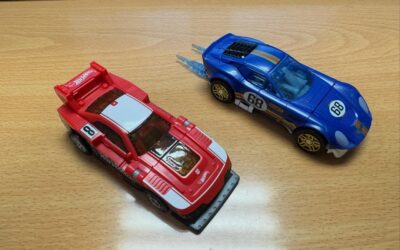 Hot Wheels X Transformers GT-Scorcher & El Segundo Coupe In-Hand Images