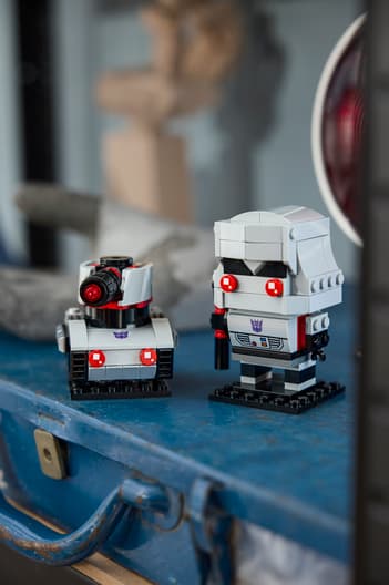 Lego Brickheadz Transformers Megatron New Stock Images