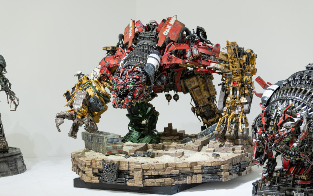 Prime 1 Studio Next Level Showcase XVIII – Revenge Of The Fallen Devastator (With Mudflap & Skids)