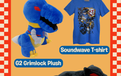 Symbiote Studios: Transformers G2 Grimlock and Ravage Plushes Revealed
