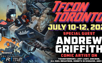 Transformers artist Andrew Griffith to attend TFcon Toronto 2026