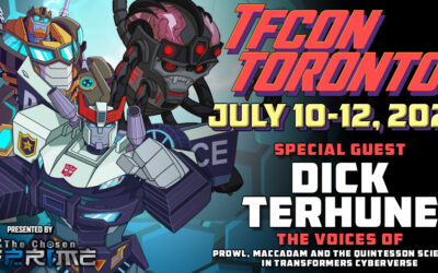 Transformers voice actor Dick Terhune to attend TFcon Toronto 2026