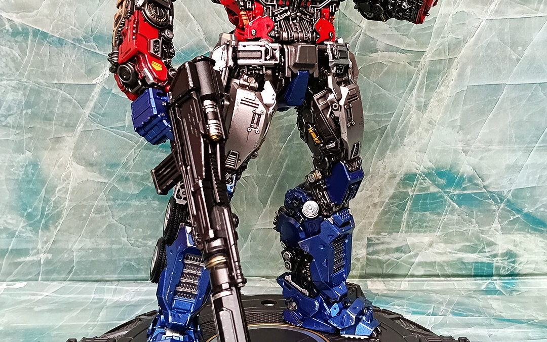 Yolopark AMK PRO Bumblebee Movie Optimus Prime In-Hand Images