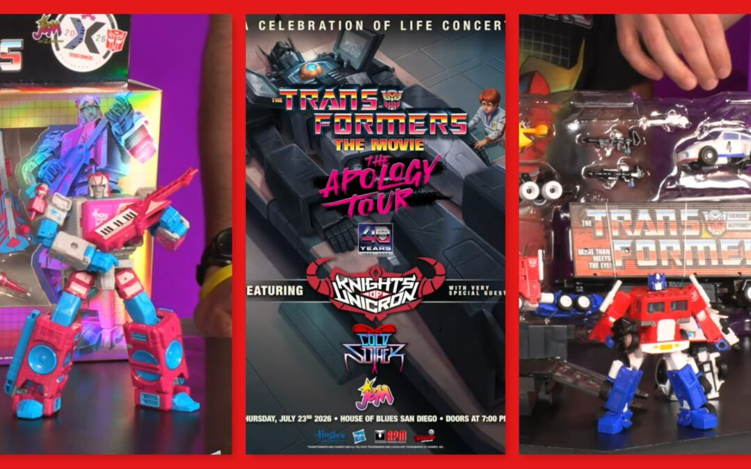Transformers Brand Stream for June 2026 – AOTP, SDCC Exclusives & Concert