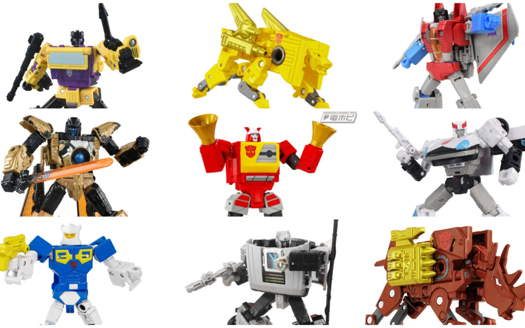 Takara Tomy Official Images: Transformers MPG Ramhorn & Eject, Blaster & Steeljaw, Age Of The Primes, Studio Series & More