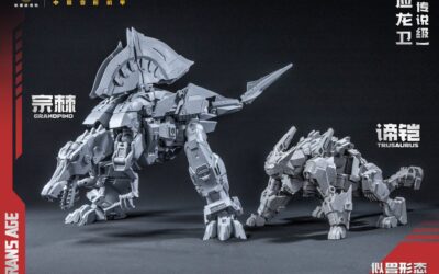 Cang Toys CT-Longyan Grandspino & Trusaurus (Masterpiece Scale Dinobots / Volcanicus) Prototypes
