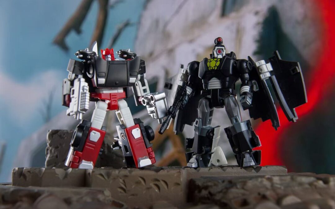 Dr Wu DW-E68 Gansters & DW-E69 Rambo (Micromaster Scale Early Draft Sweep & G2 Sideswipe) Color Prototypes