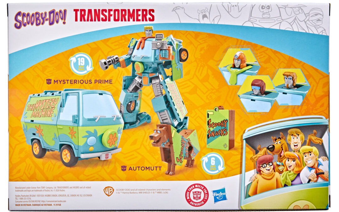 Transformers x Scooby Doo Mysterious Prime & Automutt Live!