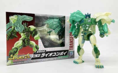 Takara Tomy New Legends NL-01 Lio Convoy Legendary Green Lion Ver. Packaging