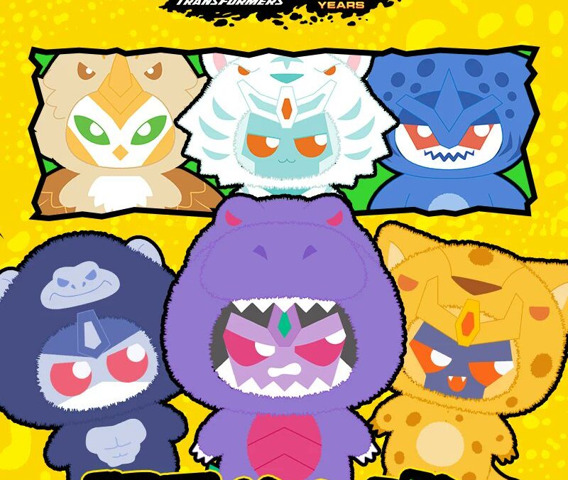 Reesee Beast Wars Transformers Chibi Plushies First Promotional Images
