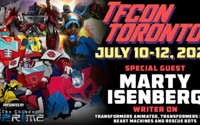 Transformers writer Marty Isenberg to attend TFcon Toronto 2026