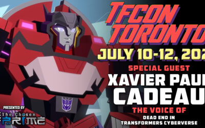 Transformers voice actor Xavier Paul Cadeau to attend TFcon Toronto 2026