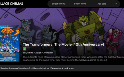 The Transformers 1986 Movie 40th Anniversary Screenings Coming To Australia