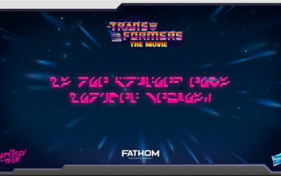 An Apology Tour Special Transmission from Fathom Events & Hasbro