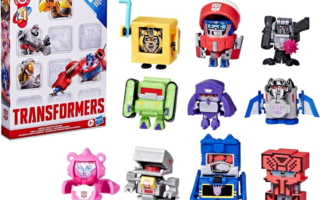 Transformers Surprise Countdown Calendar Official Stock Images