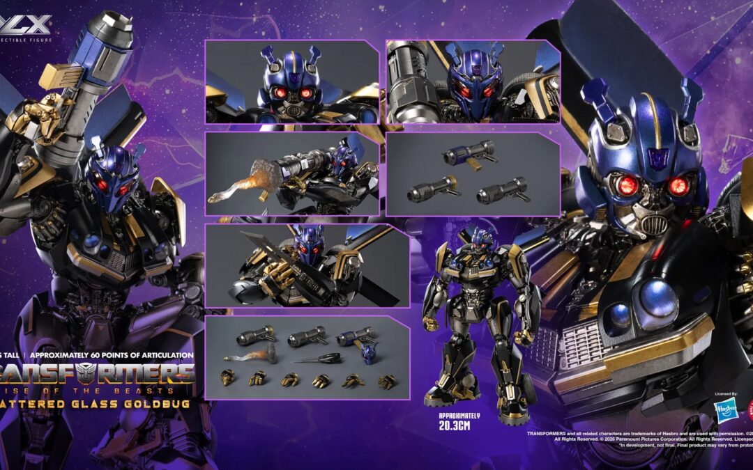 Threezero DLX Rise of the Beasts Shattered Glass Goldbug Revealed