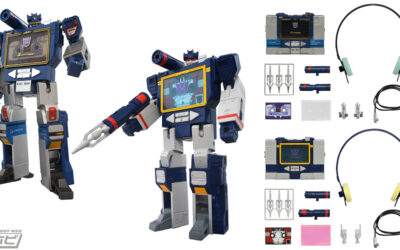 Takara Tomy Missing Link D-01 Soundwave & D-02 Soundwave Anime Version Full Reveal