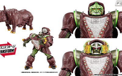 Takara Tomy Transformers MPG-26 Decepticon Rhinox Full Reveal