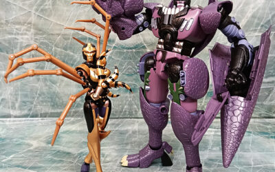 Yolopark AMK Transformers Beast Wars Megatron & Blackaracnia Additional In-Hand Images