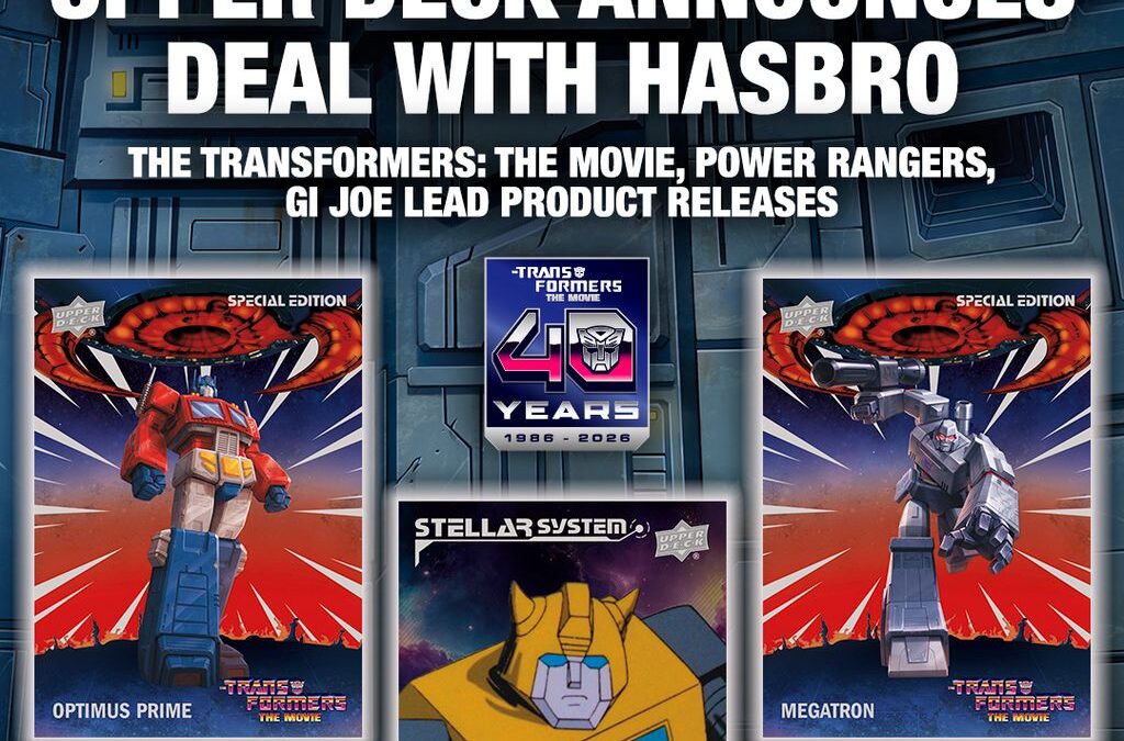 Upper Deck to Produce Transfomers Trading Cards & More