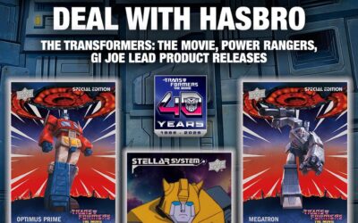 Upper Deck to Produce Transfomers Trading Cards & More