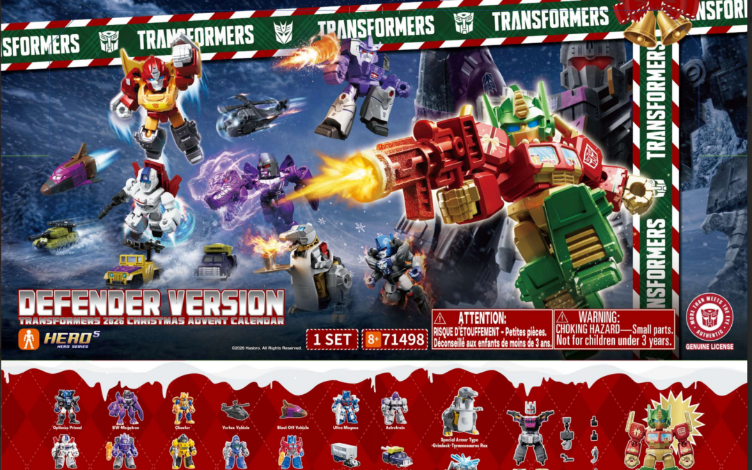 Blokees Transformers Christmas Advent Calendar 2026 First Image