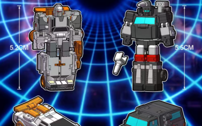 Dr Wu DW-E74 Wanderer & DW-E75 Pioneer (Micromaster Scale Runamuck & Trailbreaker) Color Renders