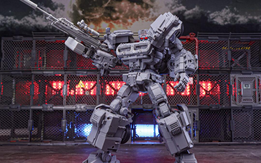 Mecha Invasion Titan Empyrean (Bruticus) Swindle & Brawl Prototype Images