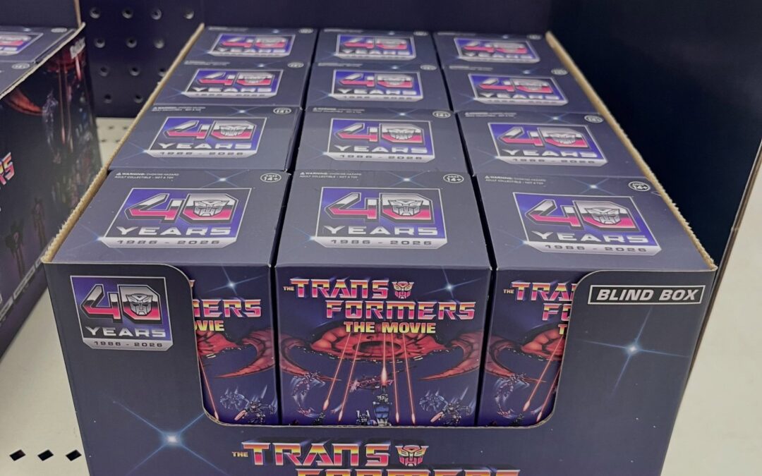Super 7 ReAction The Transformers: The Movie 40th Anniversary Blind Boxes New Wave
