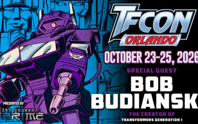 Transformers creator Bob Budiansky to attend TFcon Orlando 2026