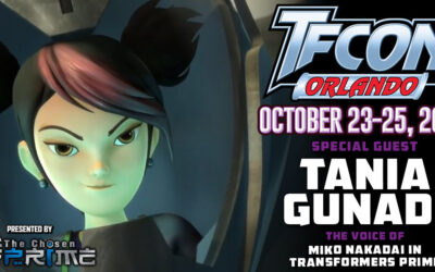 Transformers voice actor Tania Gunadi to attend TFcon Orlando 2026