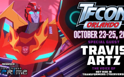Transformers voice actor Travis Artz to attend TFcon Orlando 2026