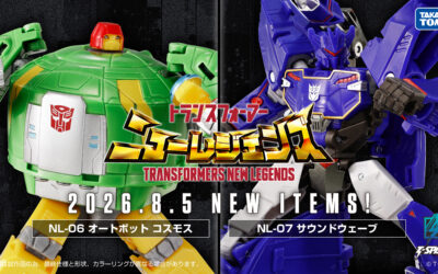 Takara Tomy Transformers New Legends Earthspark Cosmos & Soundwave Announced