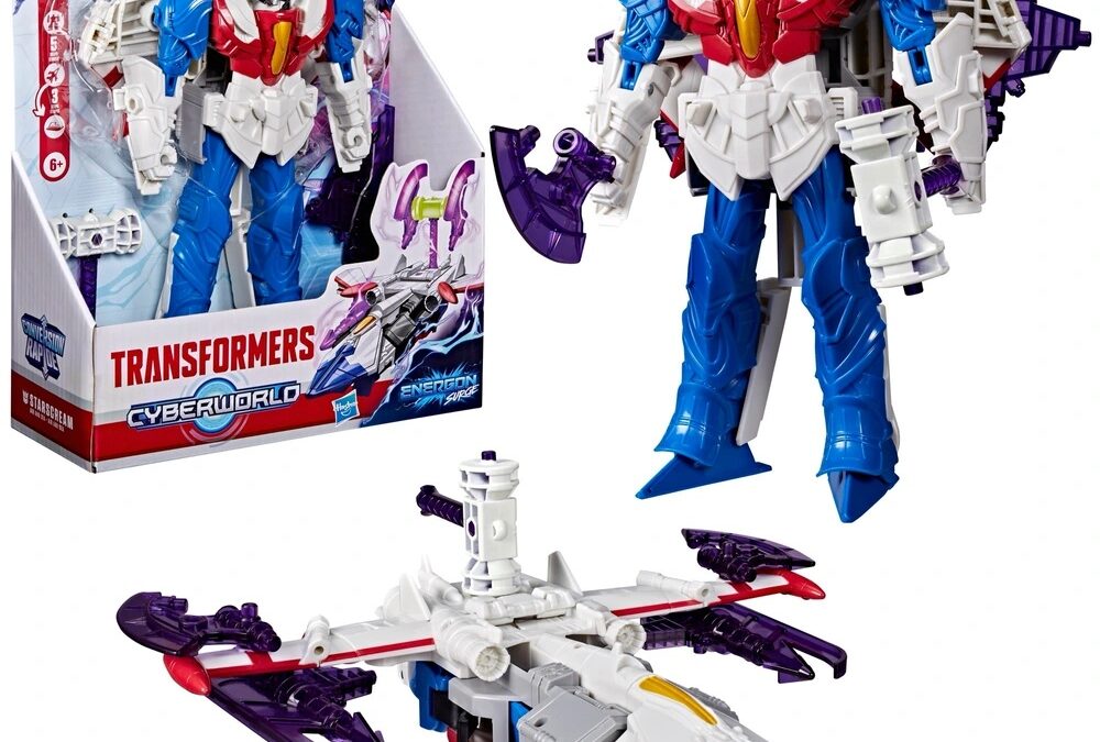 Transformes Cyberworld Ultimate Cyber Changers Air & Sea Starscream Revealed
