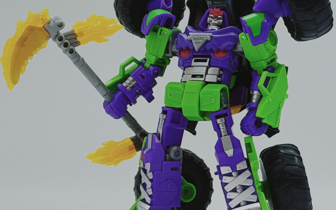 Transformers Collaborative Monster Jam Grave Digger In-Hand Images