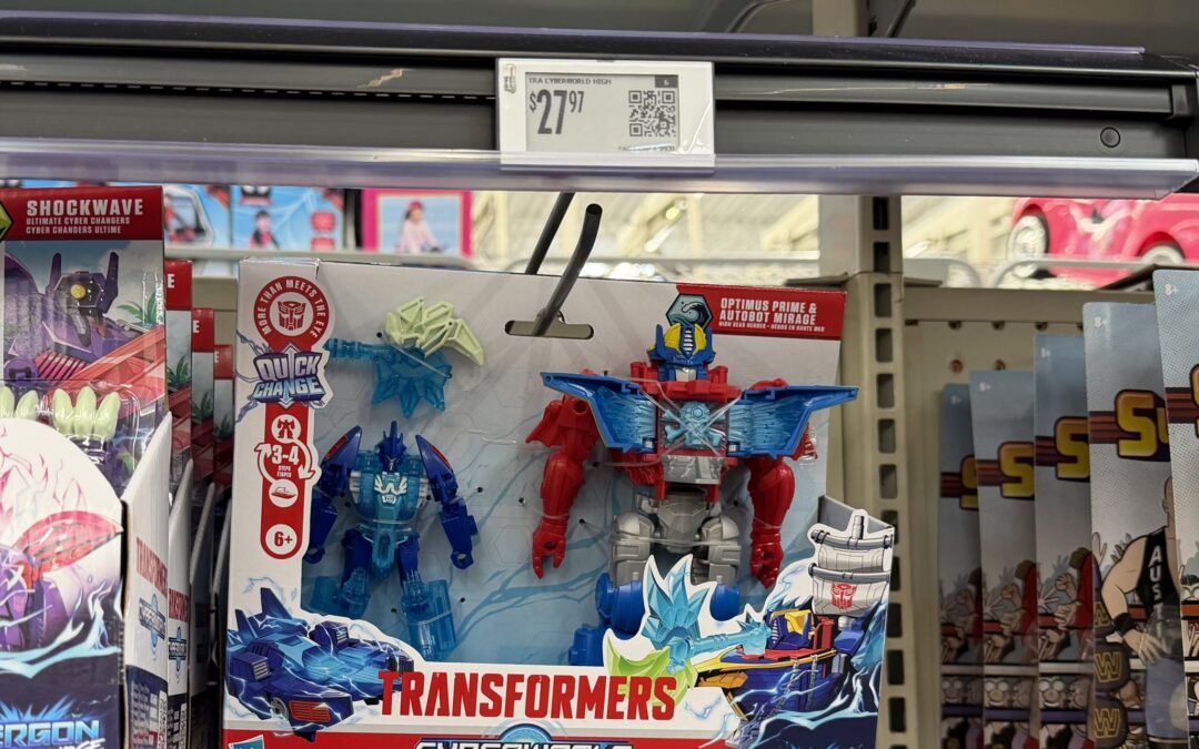 Transformers Cyberworld “Energon Surge” High Seas Heroes Optimus Prime & Mirage And Deep Sea Explorer Soundwave Found At US Retail