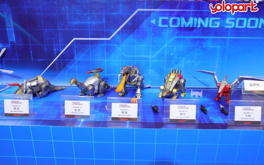 ChinaJoy 2026 – Yolopark AMK PRO Transformers 2007, AMK G1 Combiners, AMK MINI PRO G1 Dinobots & More!