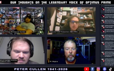 Our Dedication stream for PETER CULLEN, The Voice of Optimus Prime. 1941-2026 Part 1 #transformers