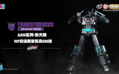 Auldey Transformers Alpha Action Mega AAM G1 Nemesis Prime New Promotional Images