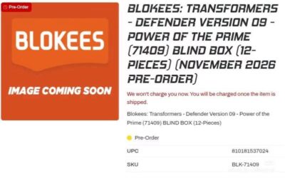 Blokees Transformers: Galaxy Version, Defender Version & Blokees Wheels Possible Upcoming Waves Names