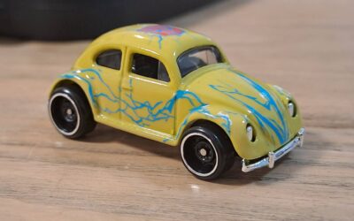 Hot Wheels x Transformers Color Shifters Bumblebee In-Hand Images