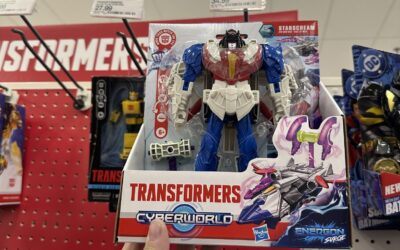 Transformers Cyberworld “Energon Surge” Ultimate Cyber Changers Air & Sea Starscream Found At US Retail