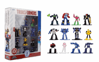 Jada Toys G1 Transformers Die-Cast Nanofigs Multi-Pack Series 4 Images