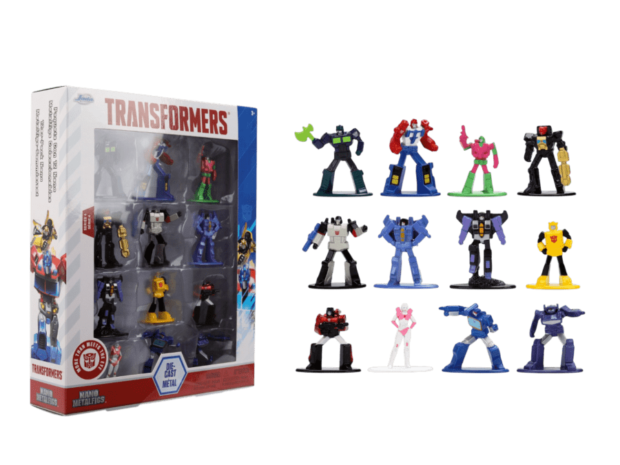 Jada Toys G1 Transformers Die-Cast Nanofigs Multi-Pack Series 4 Images
